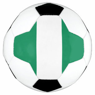 Balón De Fútbol Bandera de Nigeria