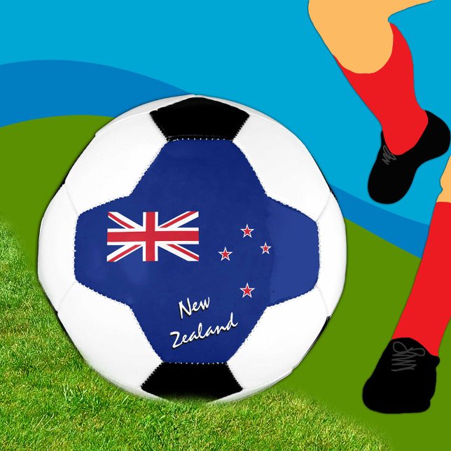 Balón De Fútbol Bandera de Nueva Zelanda / Deporte (Subido por el creador)