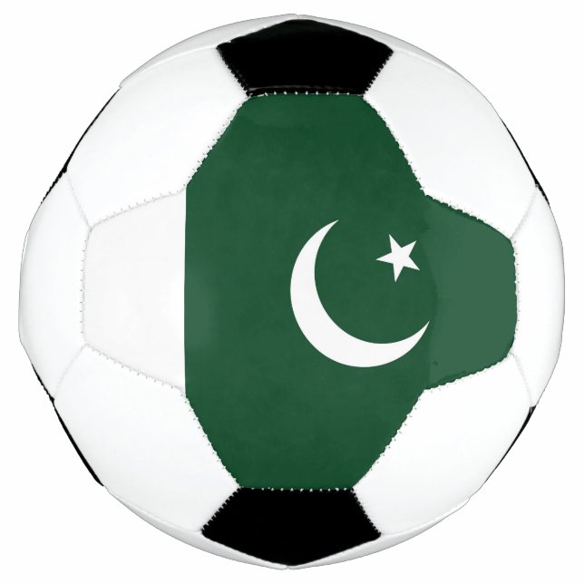 Balón De Fútbol Bandera de Pakistán (Anverso)