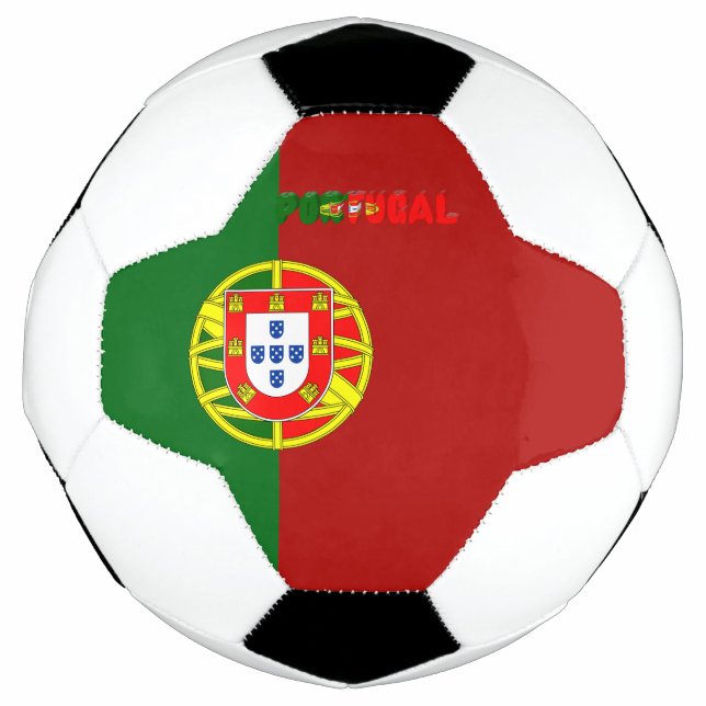 Balón De Fútbol Bandera de Portugal (Anverso)