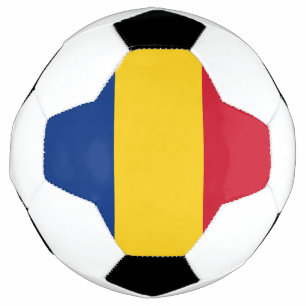 Balón De Fútbol Bandera de Rumania
