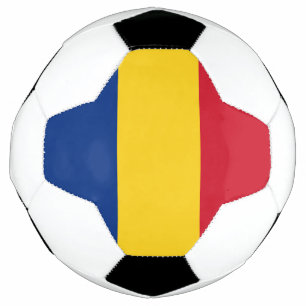 Balón De Fútbol Bandera de Rumania