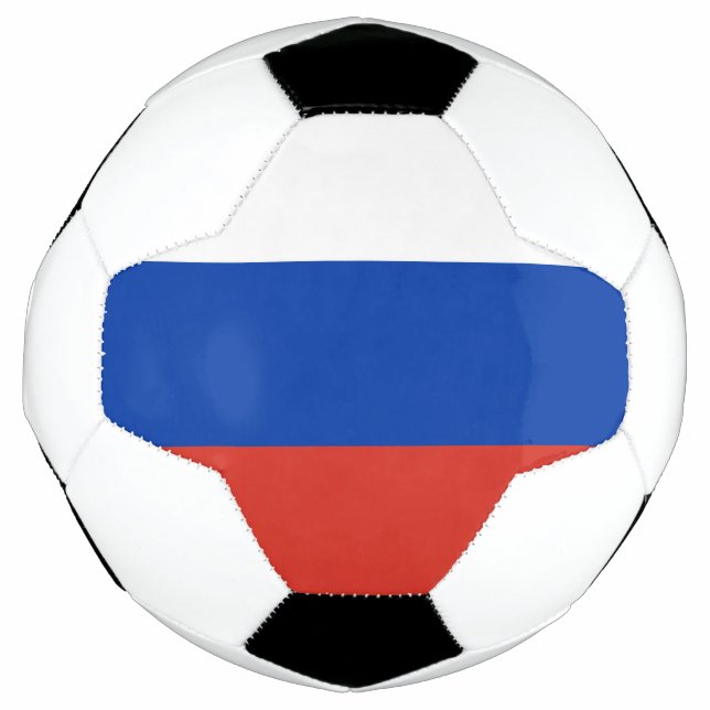 Balón De Fútbol Bandera de Rusia (Anverso)