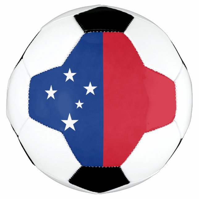 Balón De Fútbol Bandera de Samoa (Anverso)