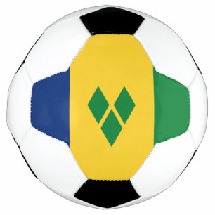 Balón De Fútbol Bandera de San Vicente