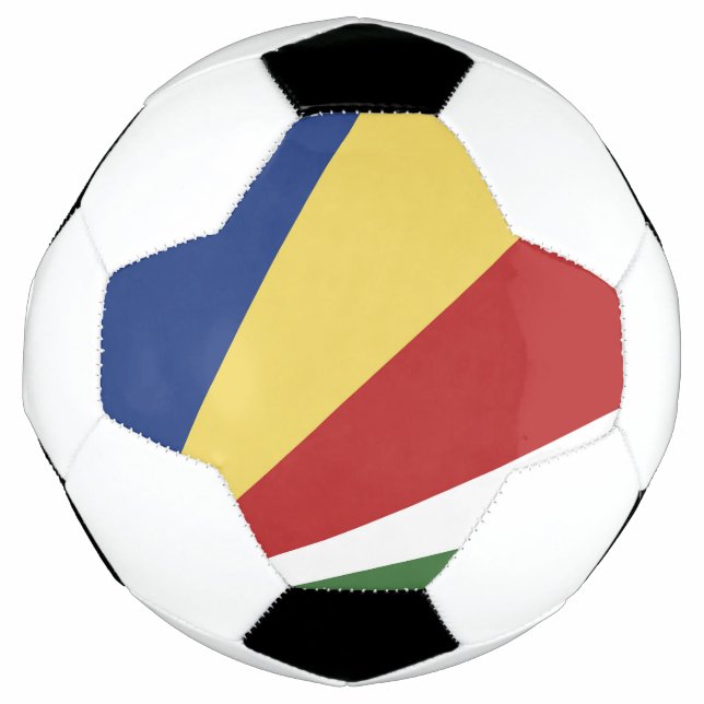 Balón De Fútbol Bandera de Seychelles (Anverso)