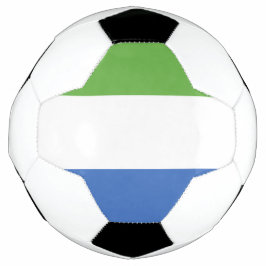 Balón De Fútbol Bandera de Sierra Leona