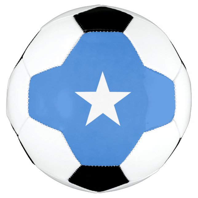 Balón De Fútbol Bandera de Somalia (Anverso)