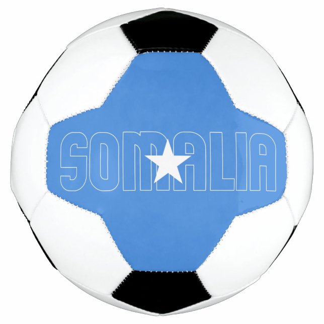 Balón De Fútbol Bandera de Somalia Adorable Patriótico (Anverso)