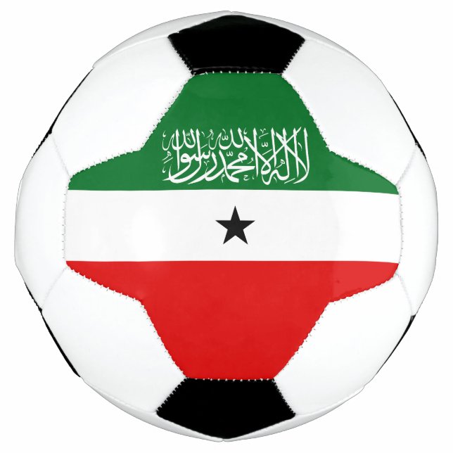 Balón De Fútbol Bandera de Somalilandia (Anverso)