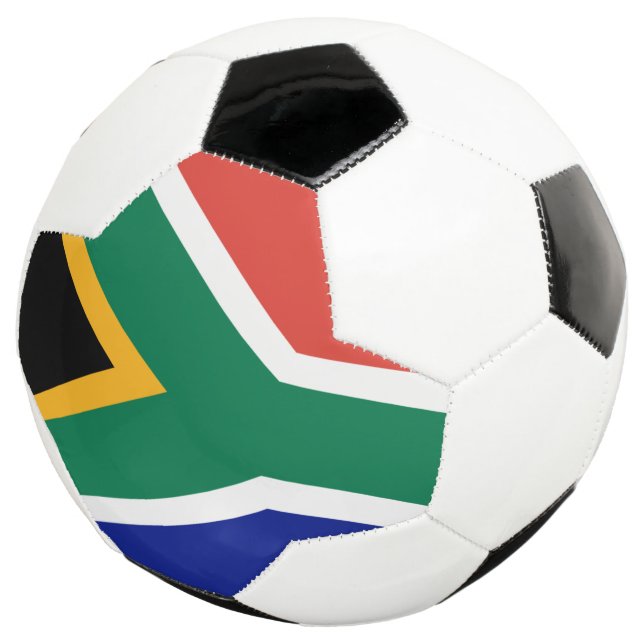 Balón De Fútbol bandera de sudáfrica (Tres cuartos)
