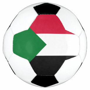 Balón De Fútbol Bandera de Sudán
