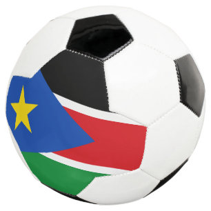 Balón De Fútbol bandera de sudán del sur