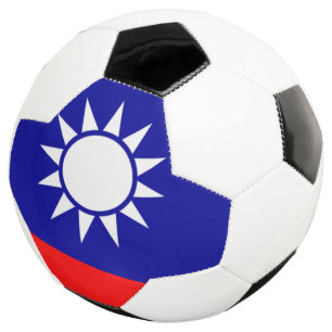 Balón De Fútbol bandera de taiwán