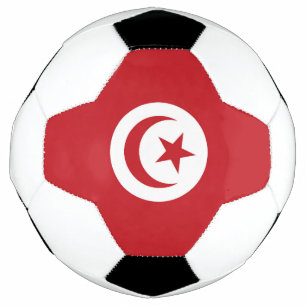 Balón De Fútbol Bandera de Túnez