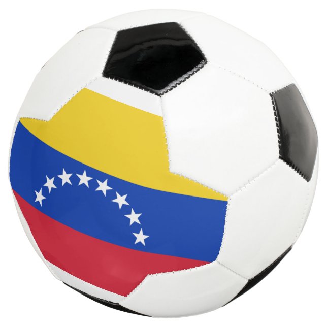 Balón De Fútbol bandera de venezuela (Tres cuartos)