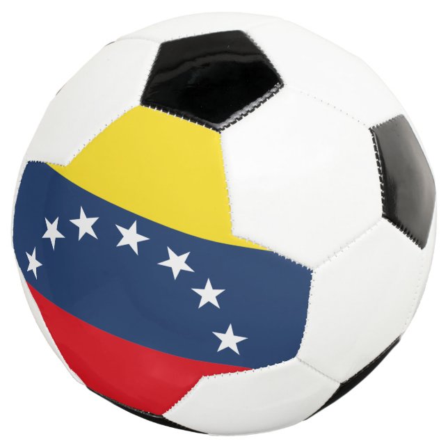 Balón De Fútbol Bandera de Venezuela (Tres cuartos)
