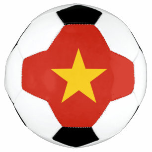 Balón De Fútbol Bandera de Vietnam