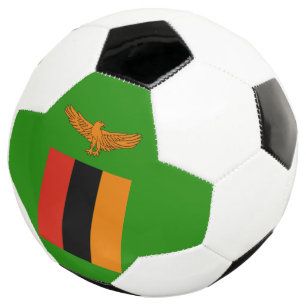 Balón De Fútbol bandera de zambia