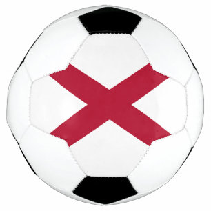 Balón De Fútbol Bandera del estado de Alabama