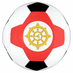 Balón De Fútbol Bandera del Reino de Sikkim
