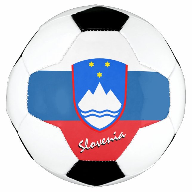 Balón De Fútbol Bandera eslovena / Deporte (Anverso)