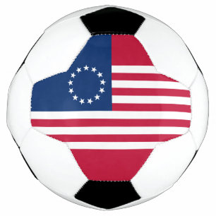 Balón De Fútbol Bandera estadounidense de Betsy Ross