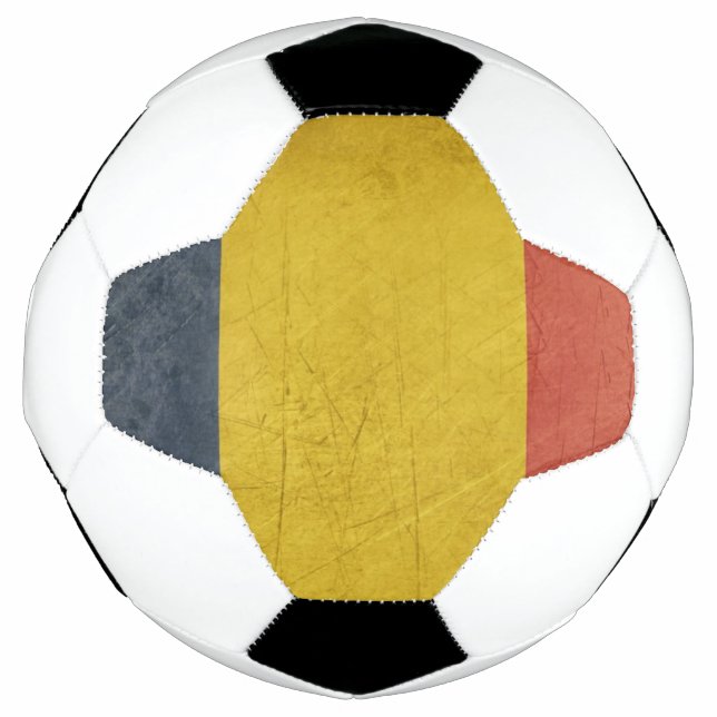 Balón De Fútbol Bandera estatal griega de Rumania (Anverso)
