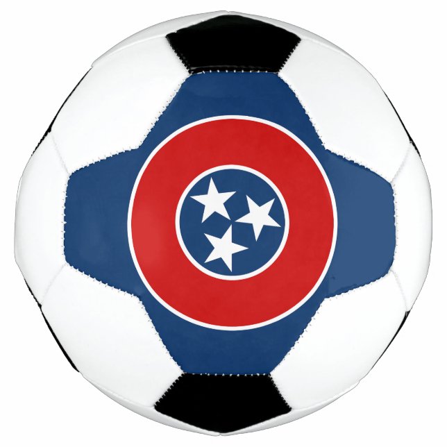 Balón De Fútbol Bandera Estatal Tennessee (Anverso)