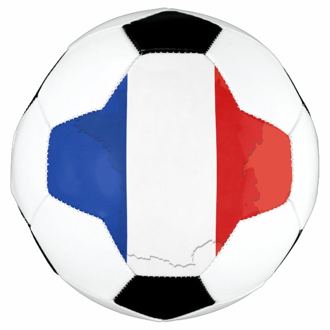 Balón De Fútbol Bandera francesa (Anverso)
