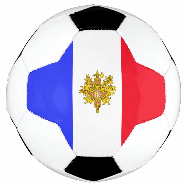 Balón De Fútbol Bandera francesa (Anverso)
