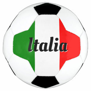 Balón De Fútbol Bandera italiana de Italia del personalizado de