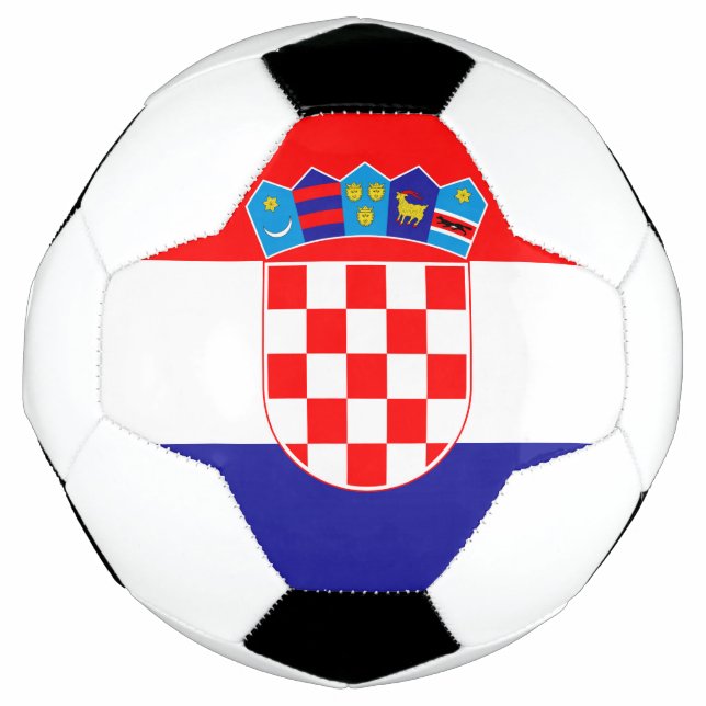 Balón De Fútbol Bandera nacional de Croacia Zastava Hrvatske (Anverso)