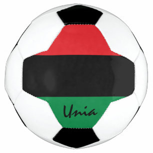 Balón De Fútbol Bandera Panafricana y fútbol/Deporte de la UNIA