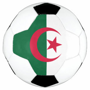 Balón De Fútbol Bandera patriótica argelina