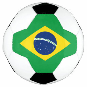 Balón De Fútbol Bandera Patriótica de Brasil