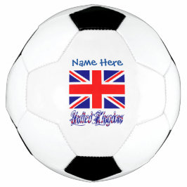 Balón De Fútbol Bandera personalizada del Reino Unido Patrimonio