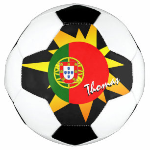Balón De Fútbol Bandera portuguesa y futbolera / BANG