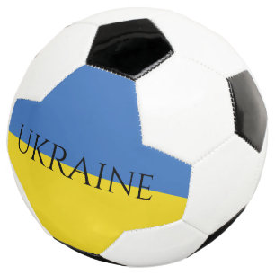 Balón De Fútbol bandera ucraniana