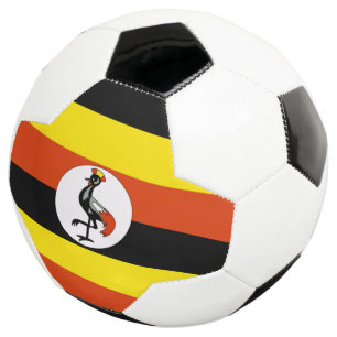 Balón De Fútbol bandera uganda