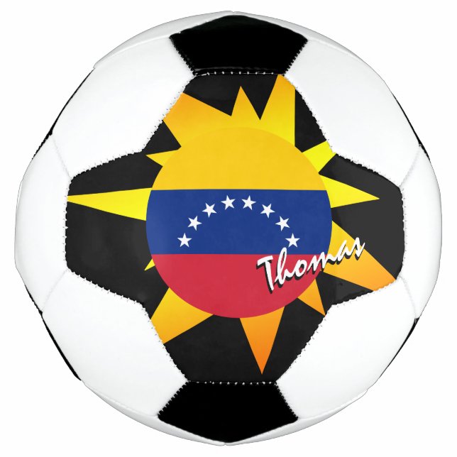 Balón De Fútbol Bandera venezolana / BANG (Anverso)