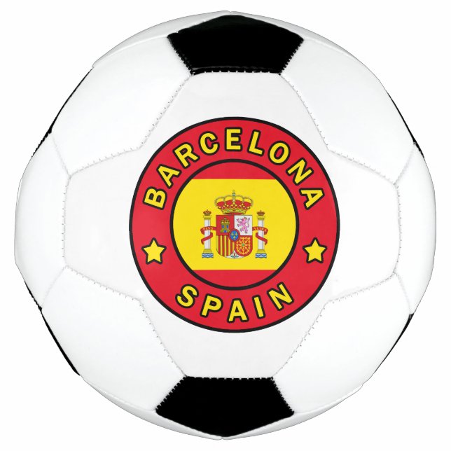 Balón De Fútbol Barcelona España (Anverso)