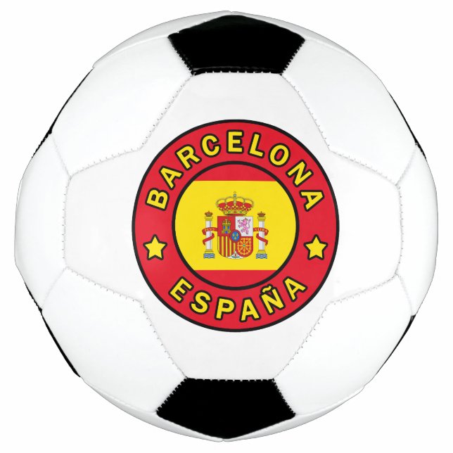 Balón De Fútbol Barcelona España (Anverso)