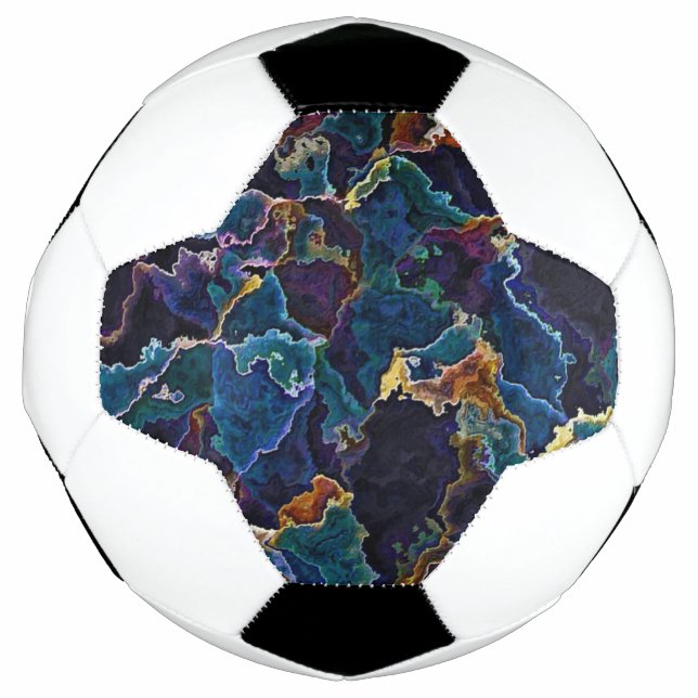Balón De Fútbol Barrido de petróleo (Anverso)