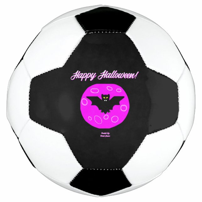 Balón De Fútbol Bat Soccer Ball de Halloween (Anverso)