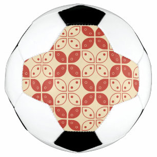 Balón De Fútbol Batik Kawung, Patrón indonesio, Javanés, Étnico