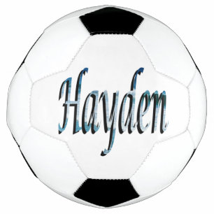 Balón De Fútbol Beachy Hayden Name, Soccerball