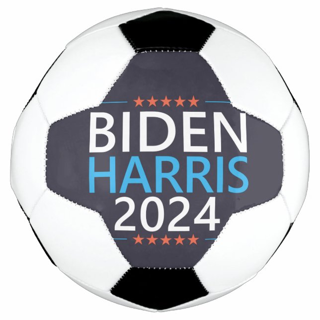 Balón De Fútbol Biden Harris 2024 para Presidente Elección EEUU (Anverso)