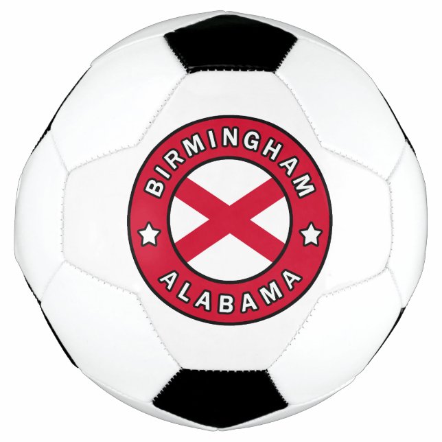 Balón De Fútbol Birmingham Alabama (Anverso)