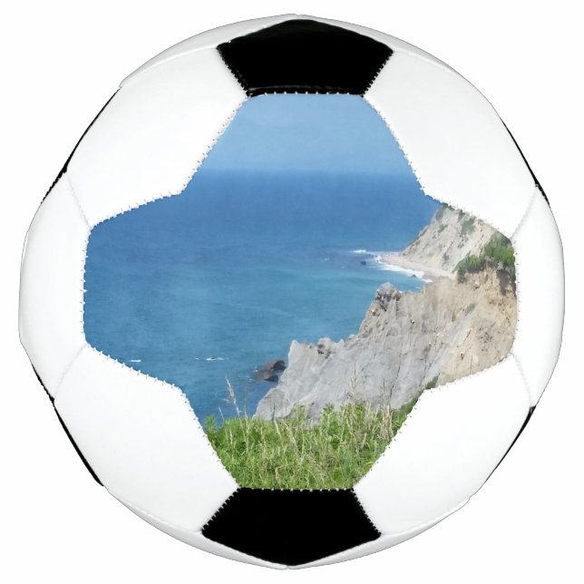 Balón De Fútbol Block Island Bluffs - Isla Block, Isla Rhode (Anverso)